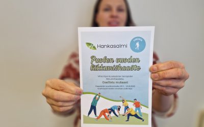 Hankasalmen oma puolen vuoden liikkumishaaste!