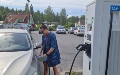 Torin sähköautojen latauspiste on nyt käytössä