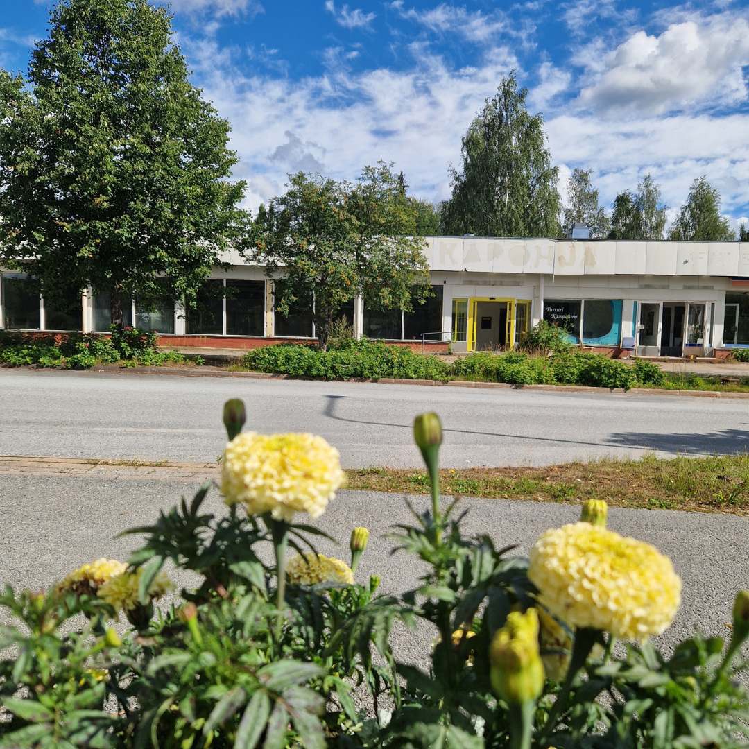 White and Green Minimalist Hello Monday Instagram Post Square