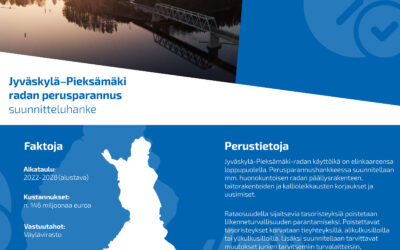 Väyläviraston yleisötilaisuus: Ratasuunnitelmat Jyväskylä-Pieksämäki