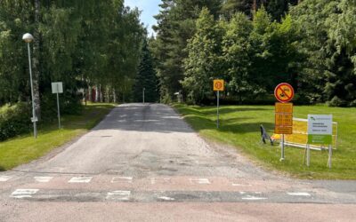 Kirkkotien peruskorjaus on alkanut