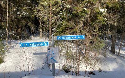 Hertuntie–Raatisentie latuosuudella liikkuessa on syytä noudattaa varovaisuutta. Alueella alkaa hakkuutyöt 30.1.